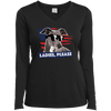 Ladies Long Sleeve Performance Vneck Tee